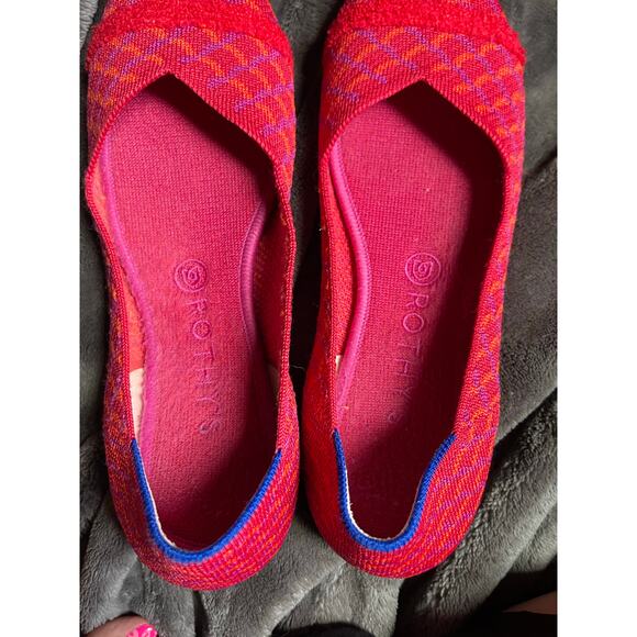 Rothy's Flat - Pomegranate Grid - EUC - 9 - Picture 8 of 10